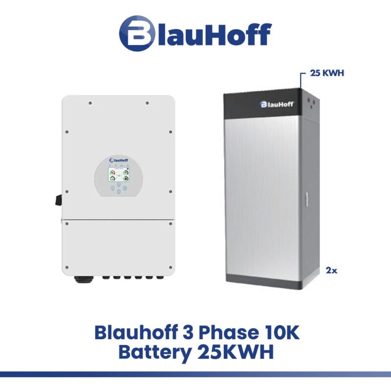 Deye,10K inverter,battery,blauhoff