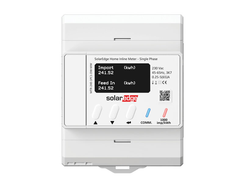SolarEdge home energy meter for solar monitoring