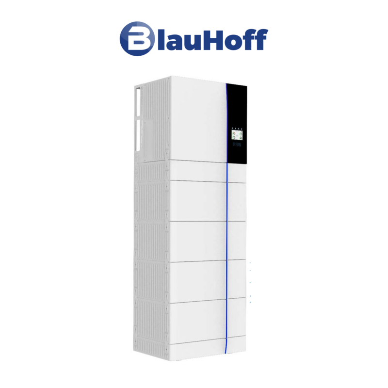 BlauHoff brand energy storage system.